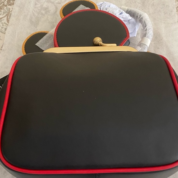 NWT 2 piece Coach Disney Keith Haring kisslock set - Picture 9 of 14